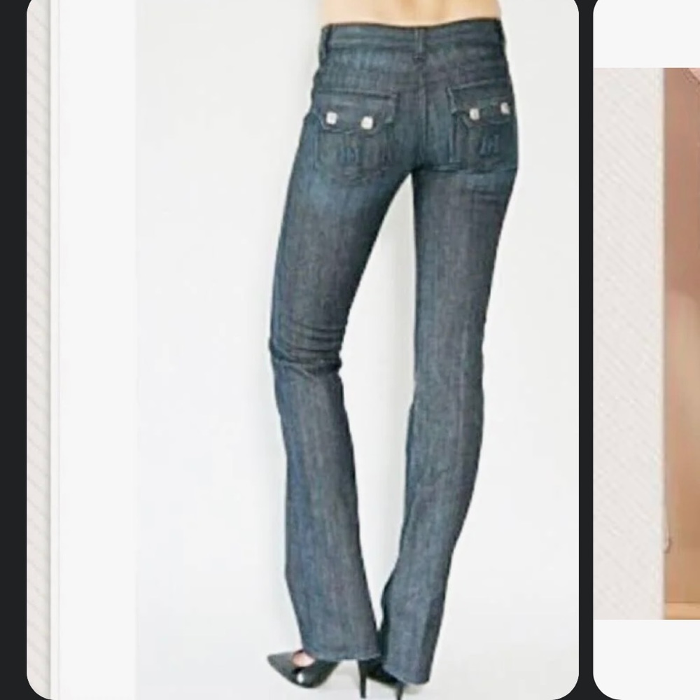 Henry III Generation Designer Boot Cut Dark Denim Jeans
